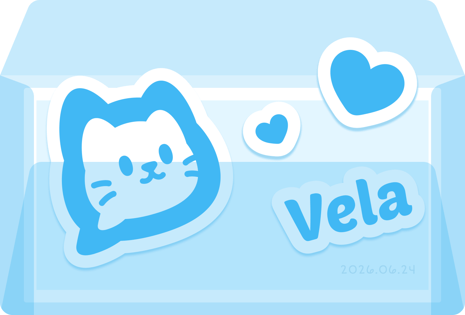 Vela social app illustration